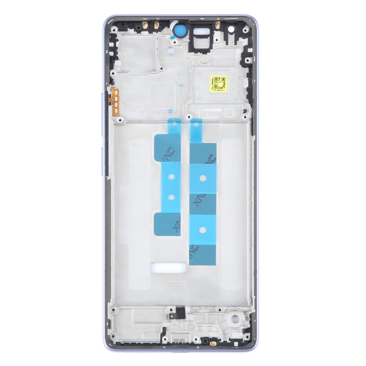 For Xiaomi Poco M6 Pro 4G Original Front Housing LCD Frame Bezel Plate (Purple) by buy2fix