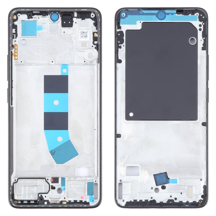 For Xiaomi Redmi Note 13 4G Original Front Housing LCD Frame Bezel Plate (Black) by buy2fix