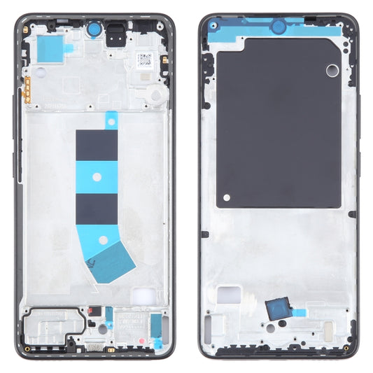 For Xiaomi Redmi Note 13 4G Original Front Housing LCD Frame Bezel Plate (Black) by buy2fix