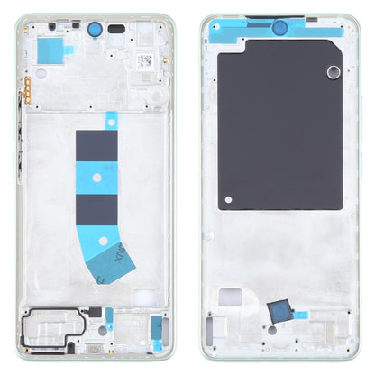 For Xiaomi Redmi Note 13 4G Original Front Housing LCD Frame Bezel Plate (Green) by buy2fix