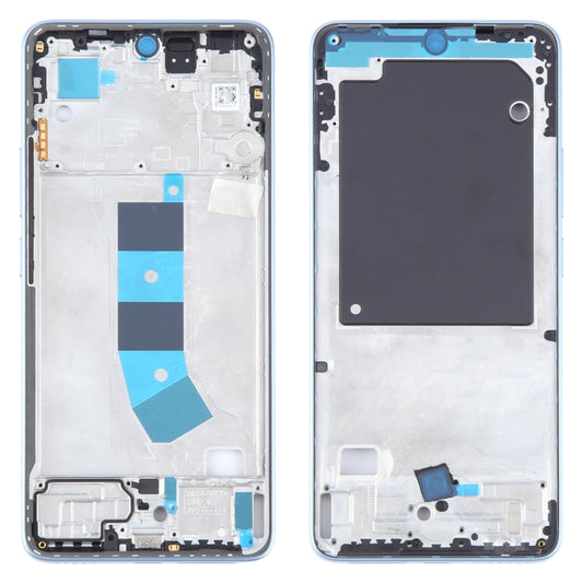 For Xiaomi Redmi Note 13 4G Original Front Housing LCD Frame Bezel Plate (Blue) by buy2fix