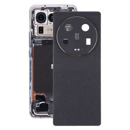 For Xiaomi 13 Ultra Original Battery Back Cover(Black) by buy2fix