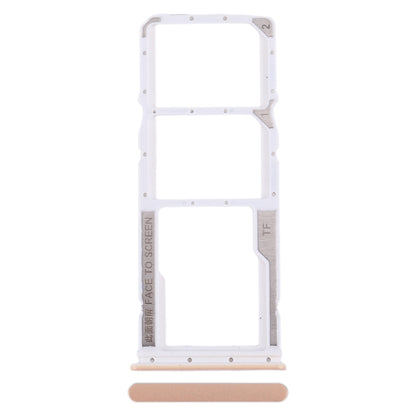 For Xiaomi Redmi Note 12 4G SIM Card Tray + SIM Card Tray + Micro SD Card Tray (Pink) by buy2fix