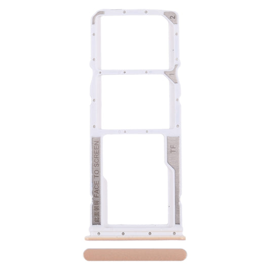 For Xiaomi Redmi Note 12 4G SIM Card Tray + SIM Card Tray + Micro SD Card Tray (Pink) by buy2fix