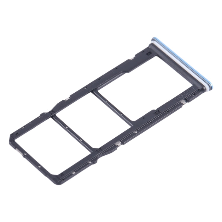 For Xiaomi Redmi Note 12 4G SIM Card Tray + SIM Card Tray + Micro SD Card Tray (Blue) by buy2fix