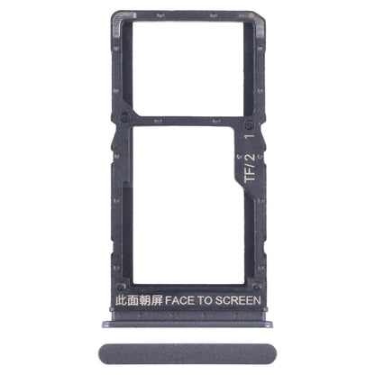 For Xiaomi Redmi Note 12 5G SIM Card Tray + SIM / Micro SD Card Tray (Black) by buy2fix