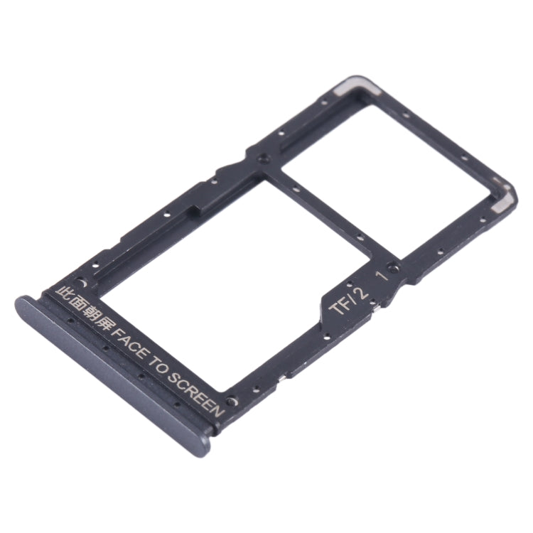 For Xiaomi Redmi Note 12 5G SIM Card Tray + SIM / Micro SD Card Tray (Black) by buy2fix