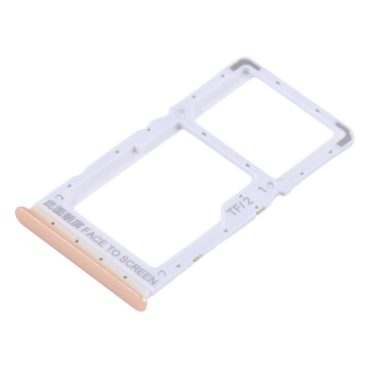 For Xiaomi Redmi Note 12 5G SIM Card Tray + SIM / Micro SD Card Tray (Pink) by buy2fix
