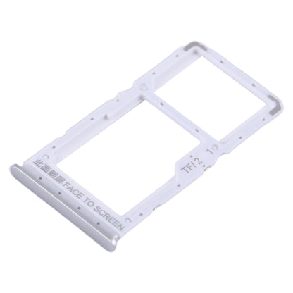 For Xiaomi Redmi Note 12 5G SIM Card Tray + SIM / Micro SD Card Tray (Silver) by buy2fix