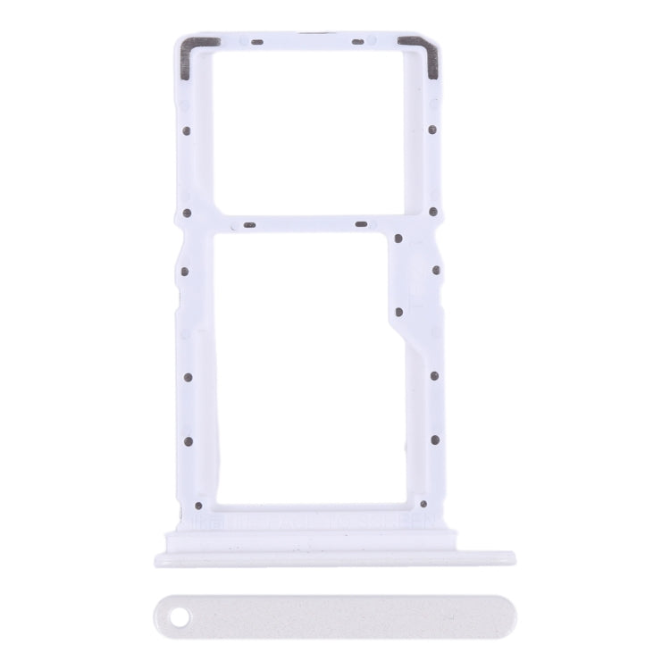 For Xiaomi Redmi Note 13 5G SIM Card Tray + SIM / Micro SD Card Tray (White) by buy2fix