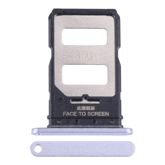 For Xiaomi Redmi Note 13 Pro+ SIM Card Tray + SIM Card Tray (Purple) by buy2fix