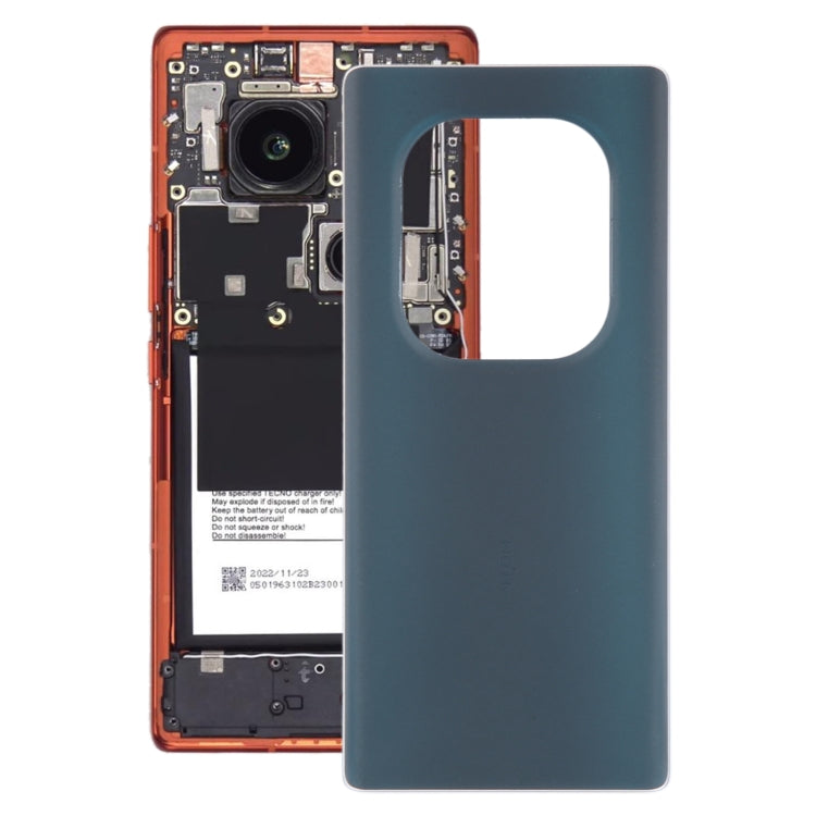 For Tecno Phantom X2 Pro AD9 Original Battery Back Cover(Blue) by buy2fix