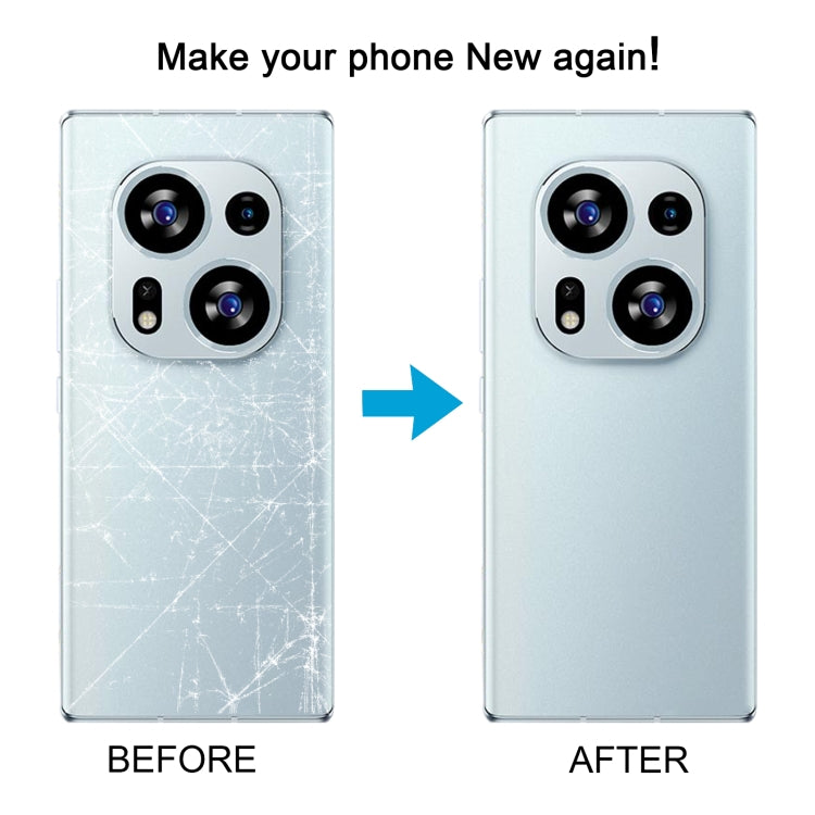 For Tecno Phantom X2 Pro AD9 Original Battery Back Cover(Blue) by buy2fix