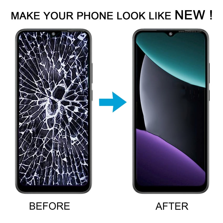 For Xiaomi Poco C51 OEM Material LCD Screen Digitizer Full Assembly with Frame by buy2fix