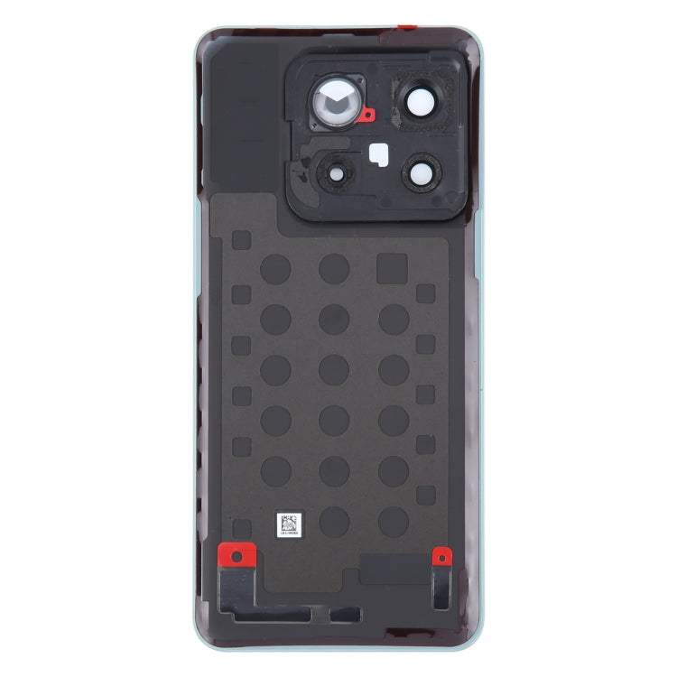 For OnePlus 10T Battery Back Cover with Camera Lens Cover(Green) - Back Cover by buy2fix | Online Shopping UK | buy2fix
