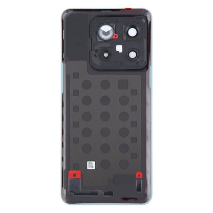 For OnePlus 10T Battery Back Cover with Camera Lens Cover(Green) - Back Cover by buy2fix | Online Shopping UK | buy2fix