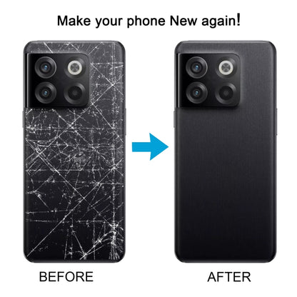 For OnePlus 10T Battery Back Cover with Camera Lens Cover(Green) - Back Cover by buy2fix | Online Shopping UK | buy2fix