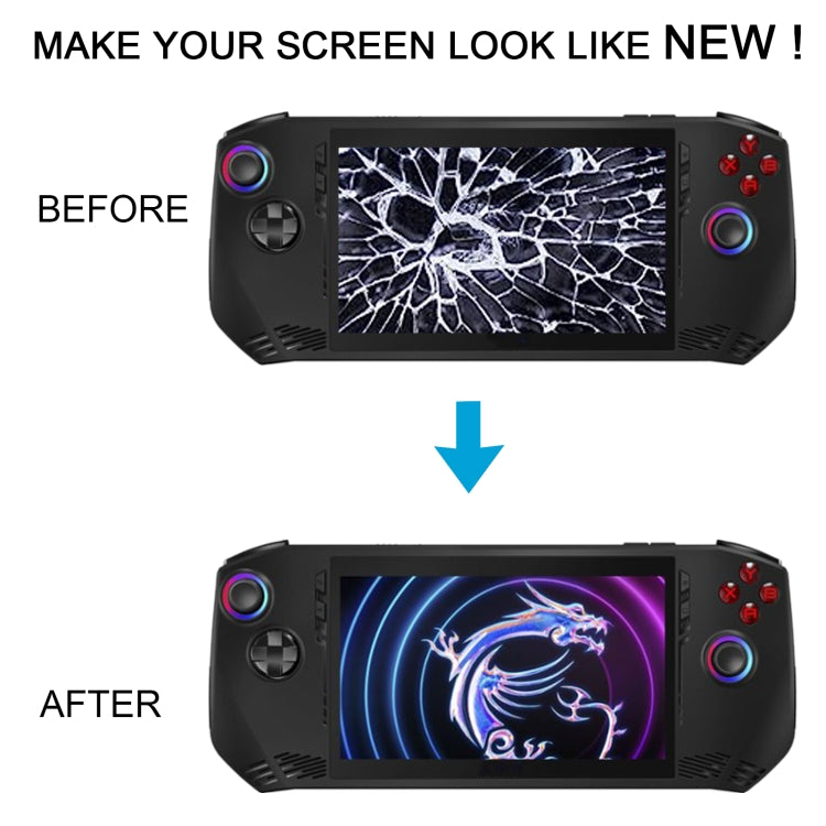 For MSI Claw Original LCD Screen with Digitizer Full Assembly by buy2fix