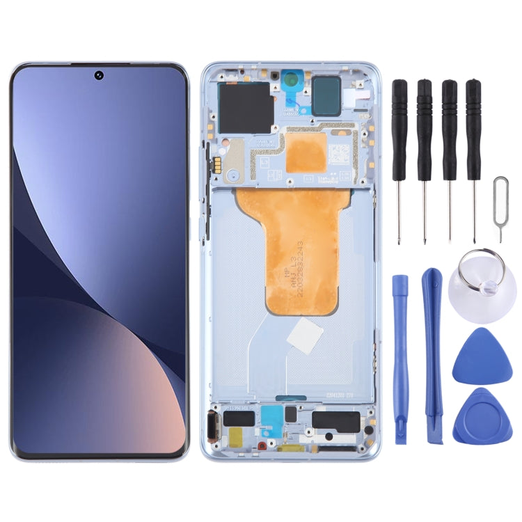 For Xiaomi 12X Original AMOLED Material LCD Screen Digitizer Full Assembly with Frame (Blue) by buy2fix