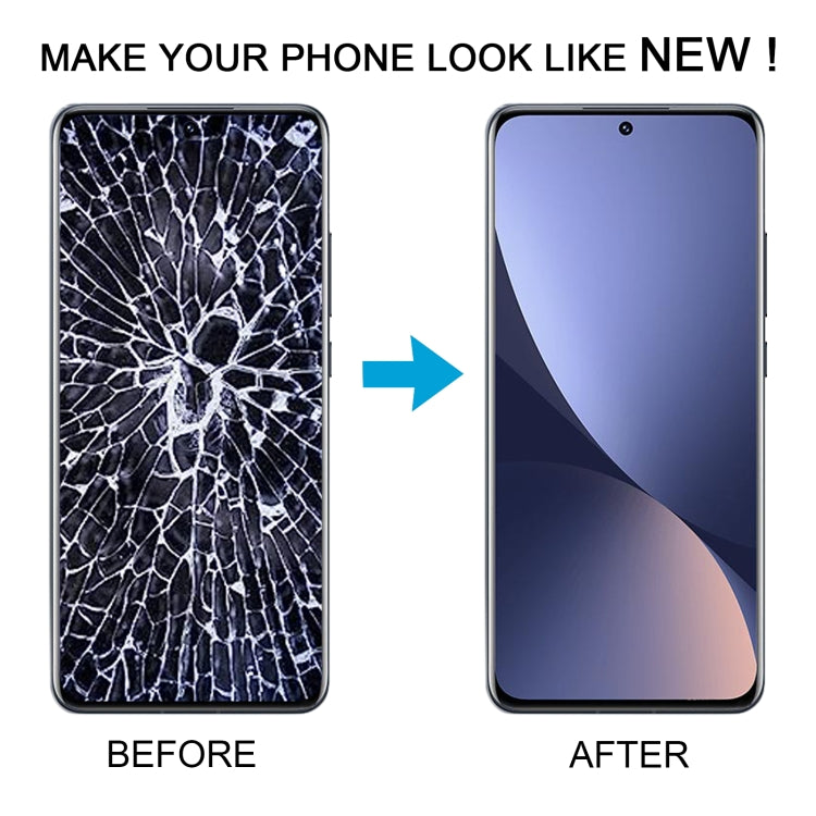 For Xiaomi 12S Original AMOLED Material LCD Screen Digitizer Full Assembly with Frame (Green) by buy2fix