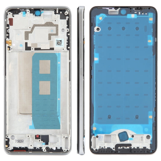 For Xiaomi Poco F5 Pro Original Front Housing LCD Frame Bezel Plate (Silver) by buy2fix