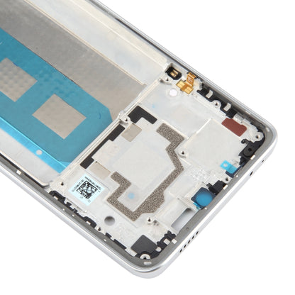 For Xiaomi Poco F5 Pro Original Front Housing LCD Frame Bezel Plate (Silver) by buy2fix