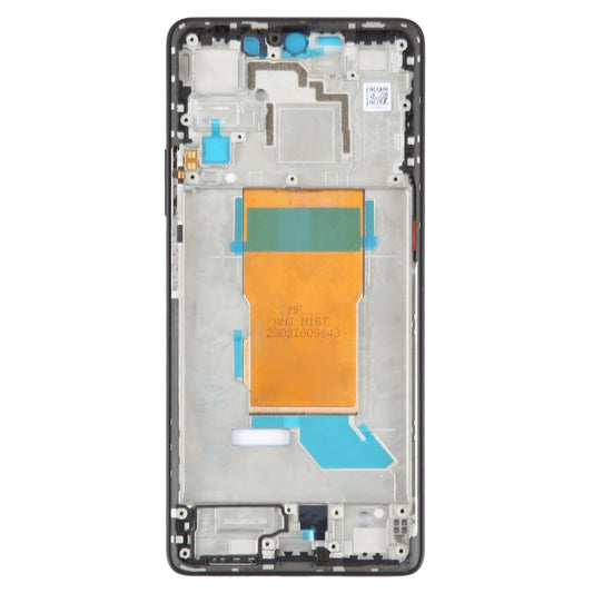For Xiaomi Poco F5 Original Front Housing LCD Frame Bezel Plate (Black) by buy2fix