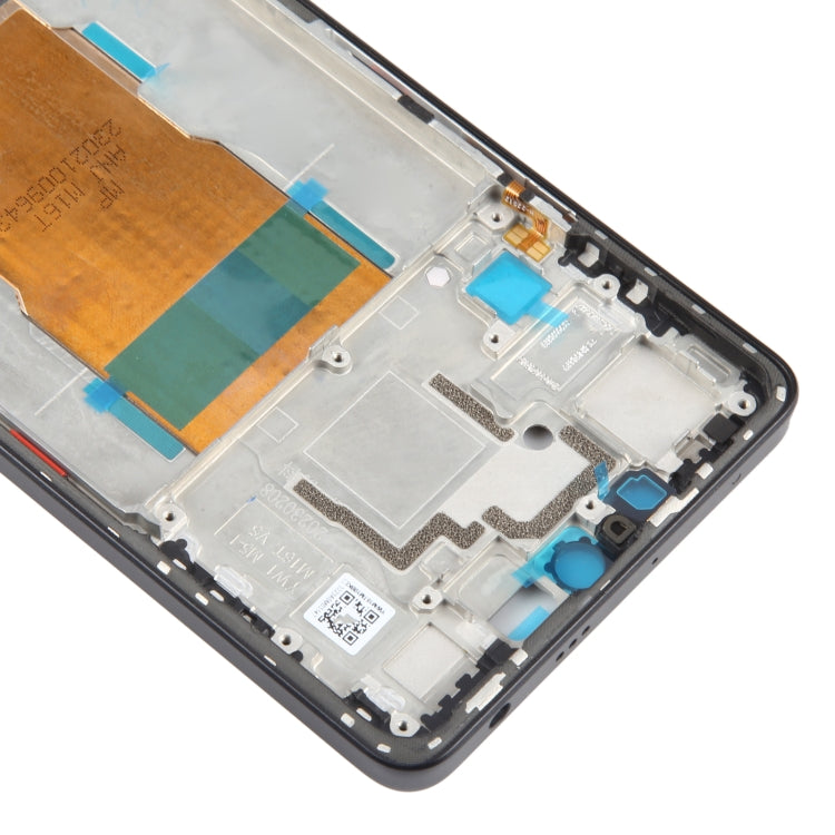 For Xiaomi Poco F5 Original Front Housing LCD Frame Bezel Plate (Black) by buy2fix