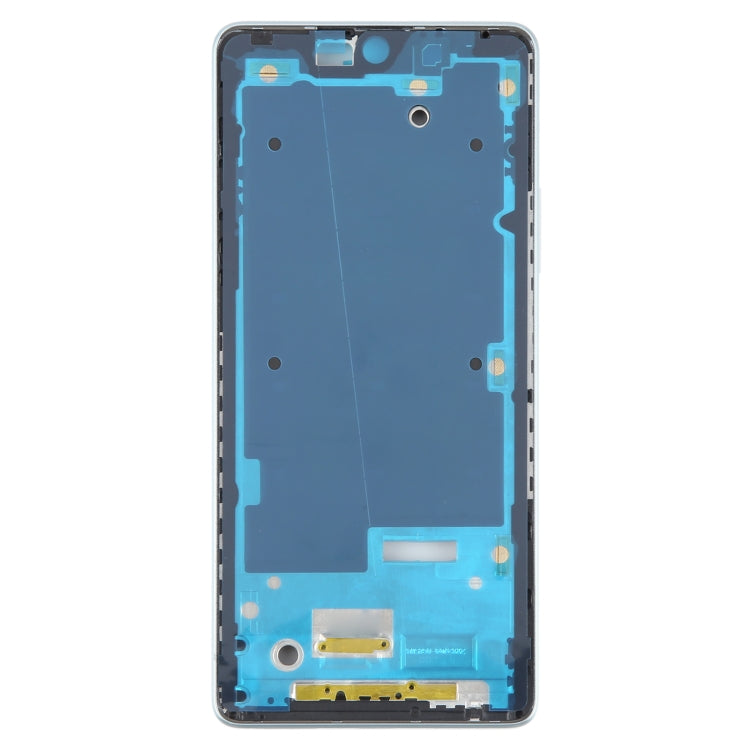 For Xiaomi Poco F5 Original Front Housing LCD Frame Bezel Plate (Blue) by buy2fix