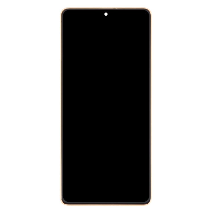 For Xiaomi Redmi Note 13 5G Original AMOLED Material LCD Screen Digitizer Full Assembly with Frame (Gold) by buy2fix