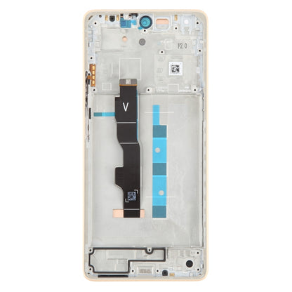For Xiaomi Redmi Note 13 5G Original AMOLED Material LCD Screen Digitizer Full Assembly with Frame (Gold) by buy2fix
