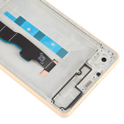 For Xiaomi Redmi Note 13 5G Original AMOLED Material LCD Screen Digitizer Full Assembly with Frame (Gold) by buy2fix