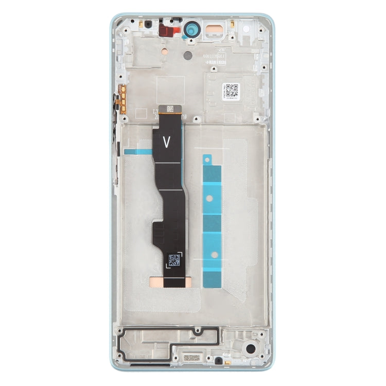 For Xiaomi Redmi Note 13 5G Original AMOLED Material LCD Screen Digitizer Full Assembly with Frame (Blue) by buy2fix