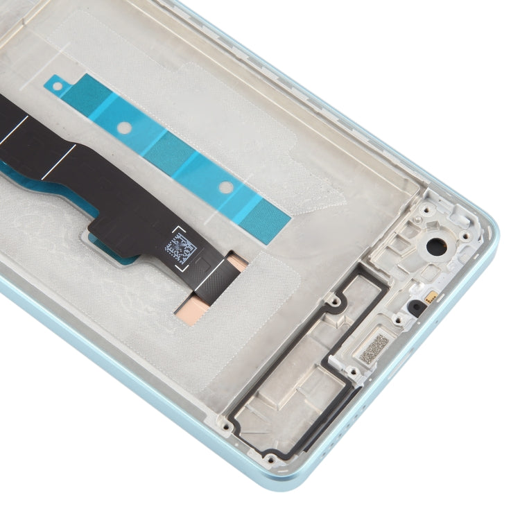 For Xiaomi Redmi Note 13 5G Original AMOLED Material LCD Screen Digitizer Full Assembly with Frame (Blue) by buy2fix