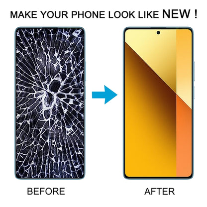 For Xiaomi Redmi Note 13 5G Original AMOLED Material LCD Screen Digitizer Full Assembly with Frame (Blue) by buy2fix