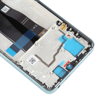 For Xiaomi Poco X6 Original AMOLED Material LCD Screen Digitizer Full Assembly with Frame (Blue) by buy2fix