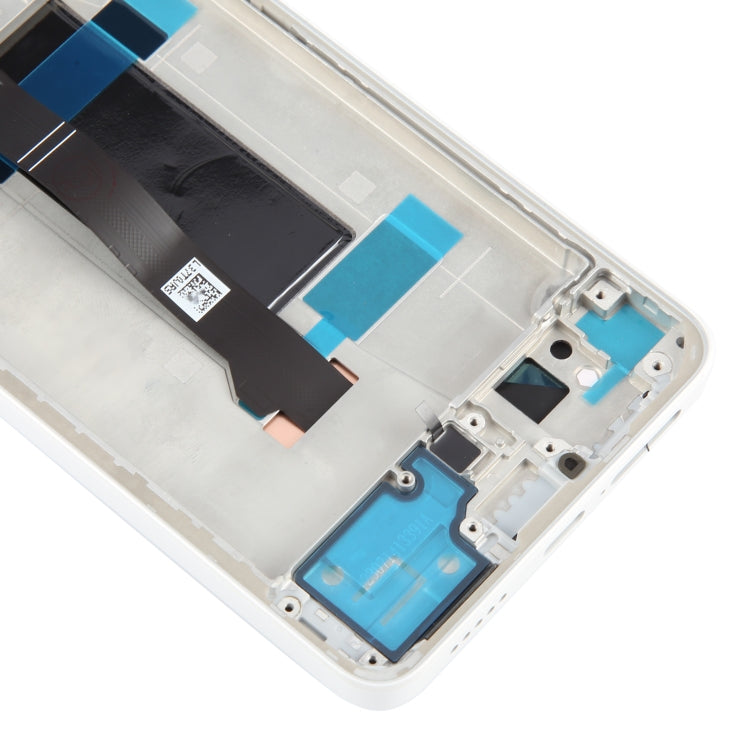 For Xiaomi Poco X6 Original AMOLED Material LCD Screen Digitizer Full Assembly with Frame (White) by buy2fix