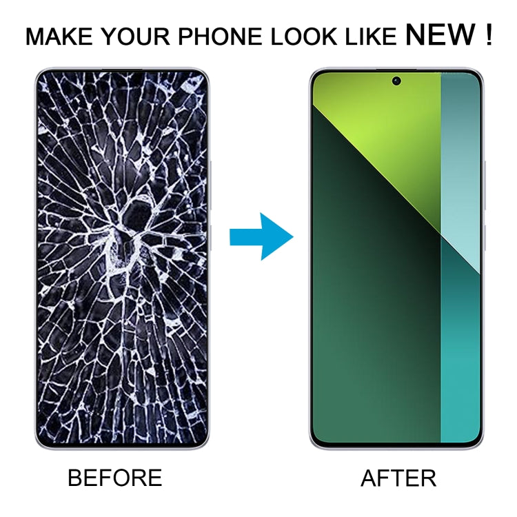 For Xiaomi Poco X6 Original AMOLED Material LCD Screen Digitizer Full Assembly with Frame (Blue) by buy2fix