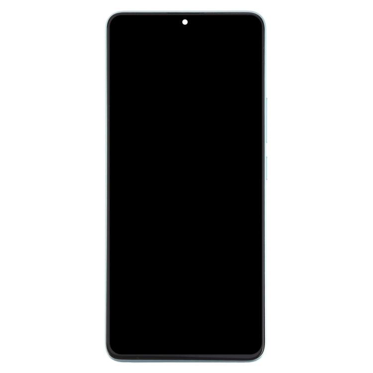For Xiaomi Redmi Note 13 Pro 5G Original AMOLED Material LCD Screen Digitizer Full Assembly with Frame (Blue) by buy2fix