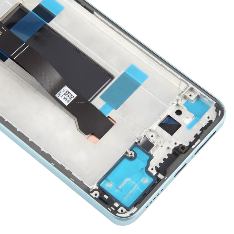 For Xiaomi Redmi Note 13 Pro 5G Original AMOLED Material LCD Screen Digitizer Full Assembly with Frame (Blue) by buy2fix