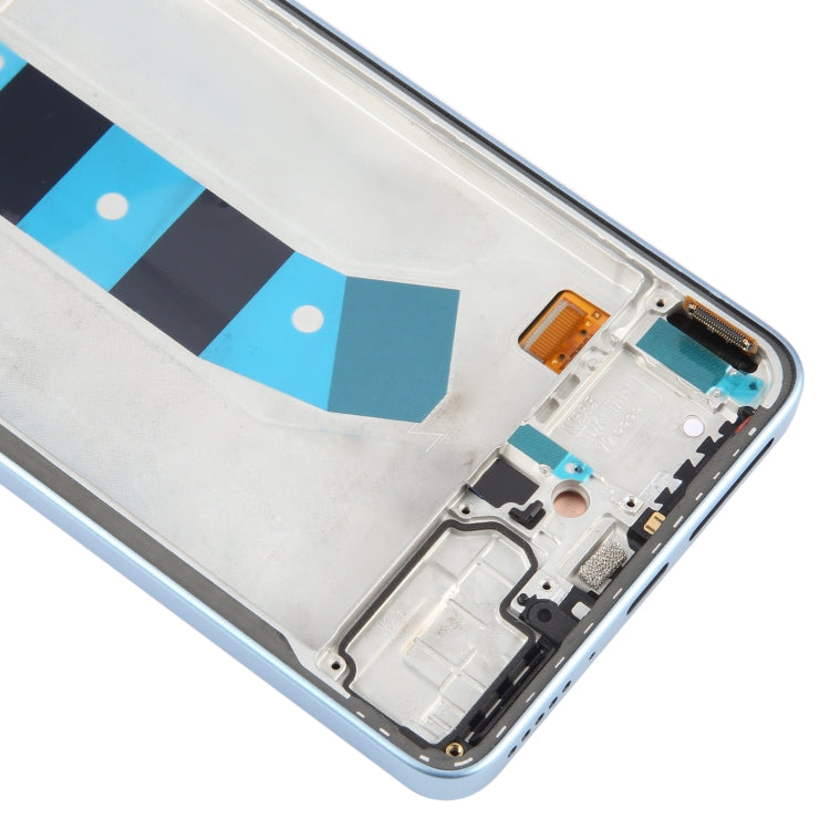 For Xiaomi Redmi Note 13 4G Original AMOLED Material LCD Screen Digitizer Full Assembly with Frame (Blue) by buy2fix