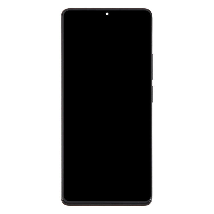 For Xiaomi Redmi Note 13 Pro 4G Original AMOLED Material LCD Screen Digitizer Full Assembly with Frame (Black) by buy2fix