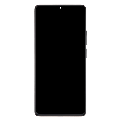 For Xiaomi Redmi Note 13 Pro 4G Original AMOLED Material LCD Screen Digitizer Full Assembly with Frame (Black) by buy2fix