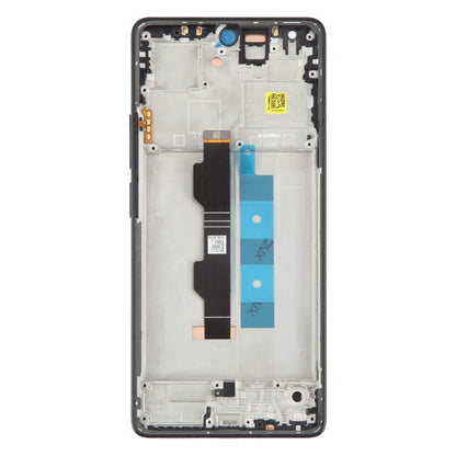 For Xiaomi Redmi Note 13 Pro 4G Original AMOLED Material LCD Screen Digitizer Full Assembly with Frame (Black) by buy2fix