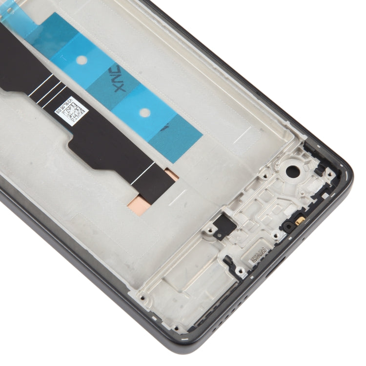 For Xiaomi Redmi Note 13 Pro 4G Original AMOLED Material LCD Screen Digitizer Full Assembly with Frame (Black) by buy2fix