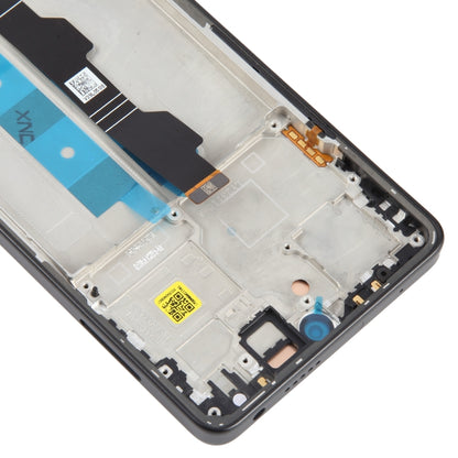 For Xiaomi Redmi Note 13 Pro 4G Original AMOLED Material LCD Screen Digitizer Full Assembly with Frame (Black) by buy2fix