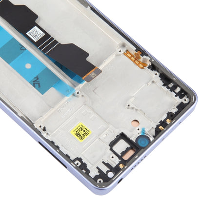 For Xiaomi Redmi Note 13 Pro 4G Original AMOLED Material LCD Screen Digitizer Full Assembly with Frame (Purple) by buy2fix