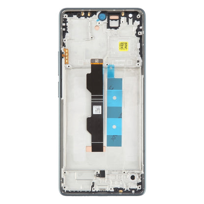 For Xiaomi Poco M6 Pro 4G Original AMOLED Material LCD Screen Digitizer Full Assembly with Frame (Blue) by buy2fix