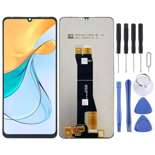 For ZTE Blade V50 Vita 8550 LCD Screen with Digitizer Full Assembly (Black)