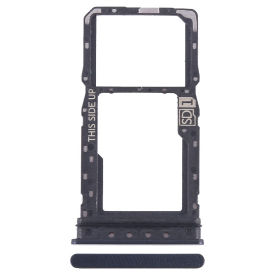 For Motorola Moto G 5G 2023 Original SIM Card Tray + Micro SD Card Tray (Black)